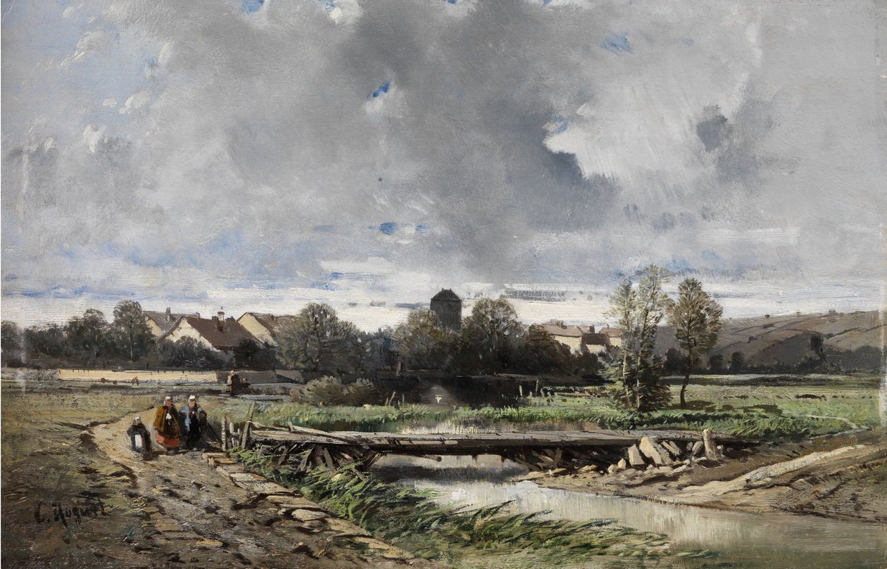 Un village en Normandie - Charles Hoguet