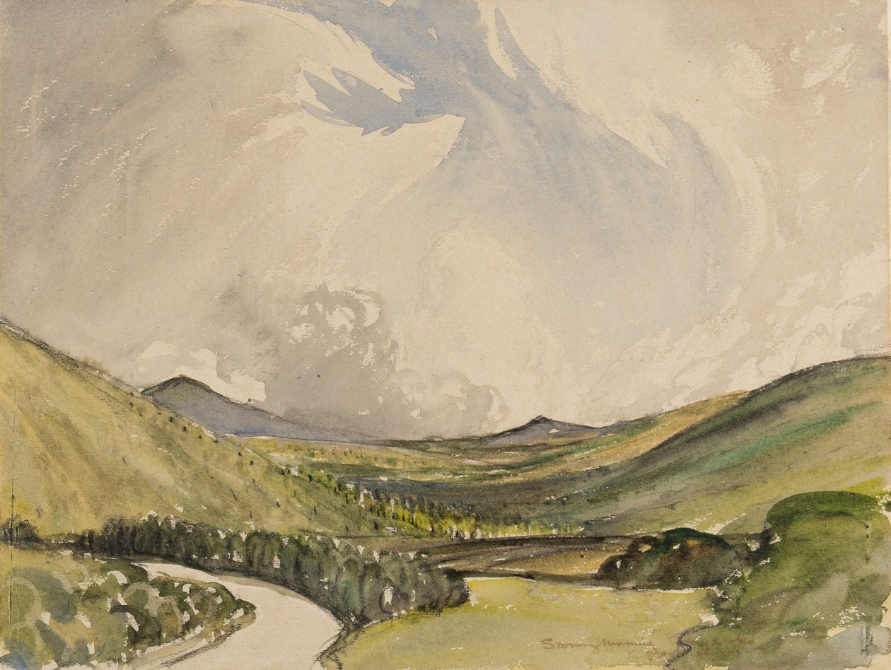 Matin orageux, Graystoke, Cumbria - Charles John Holmes