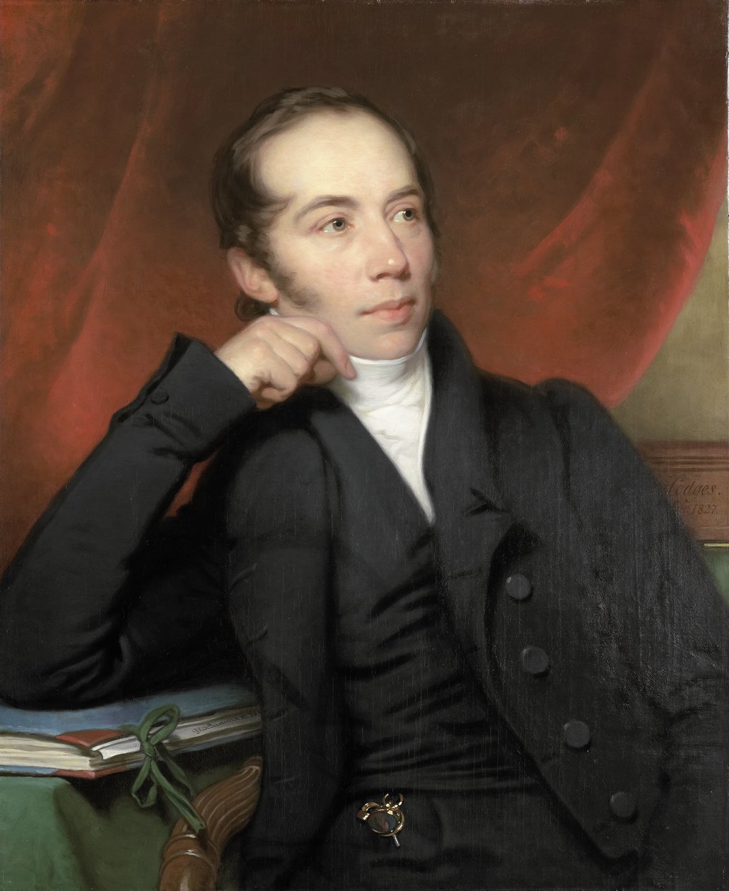 Portrait de Pieter Ernst Hendrik Praetorius, courtier, dessinateur et peintre. Président du conseil d