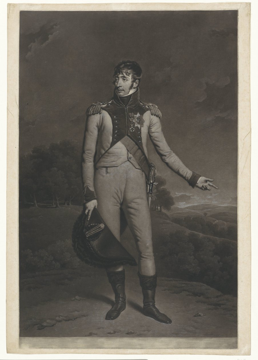 Portrait de Louis Napoléon, Roi de Hollande - Charles Howard Hodges