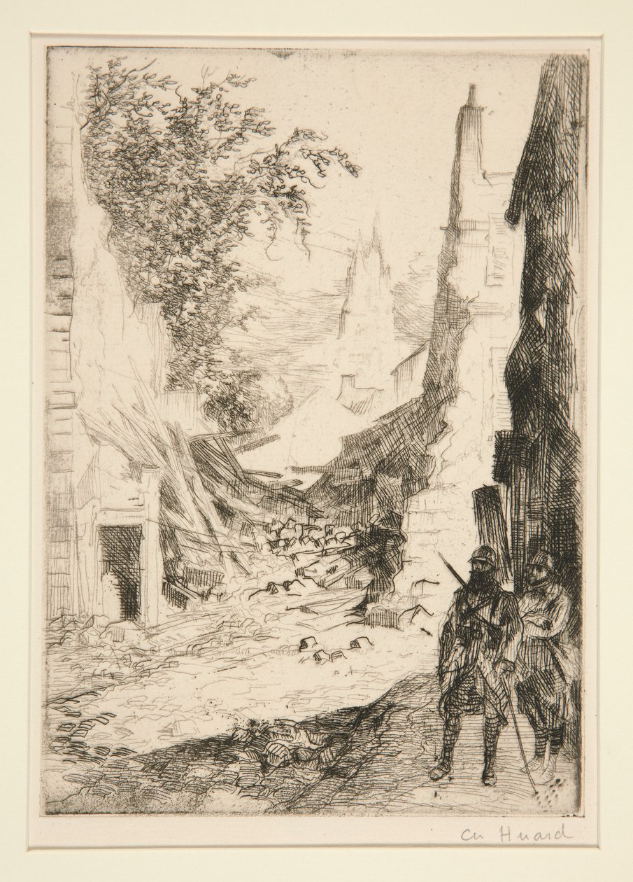 Vue de Saint-Jean-des-Vignes - Charles Huard