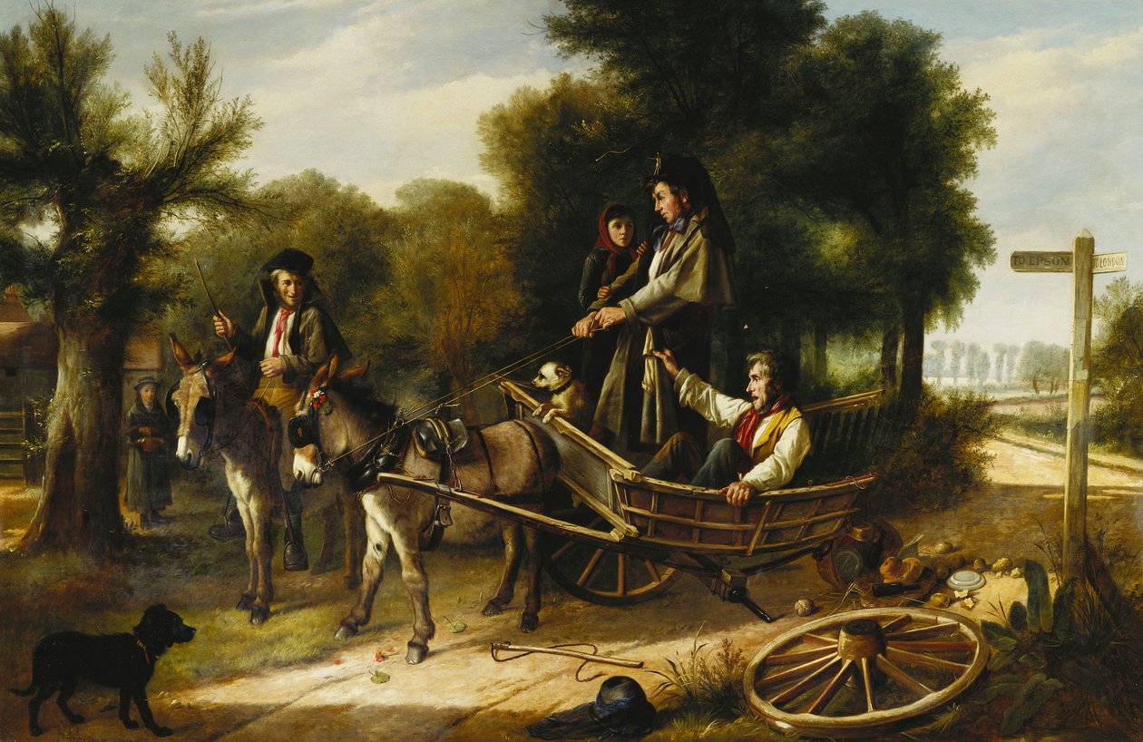 Accident au Carrefour, 1880 - Charles Hunt