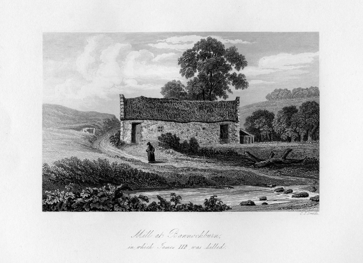 Moulin à Bannockburn, où Jacques III d