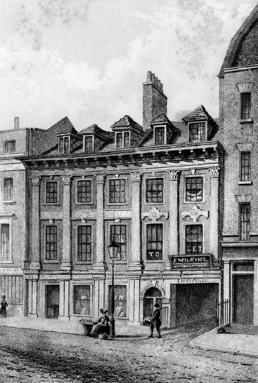 Résidence de John Hoole, Great Queen Street, Lincolns Inn Fields, Londres, 1840 - Charles J. Smith