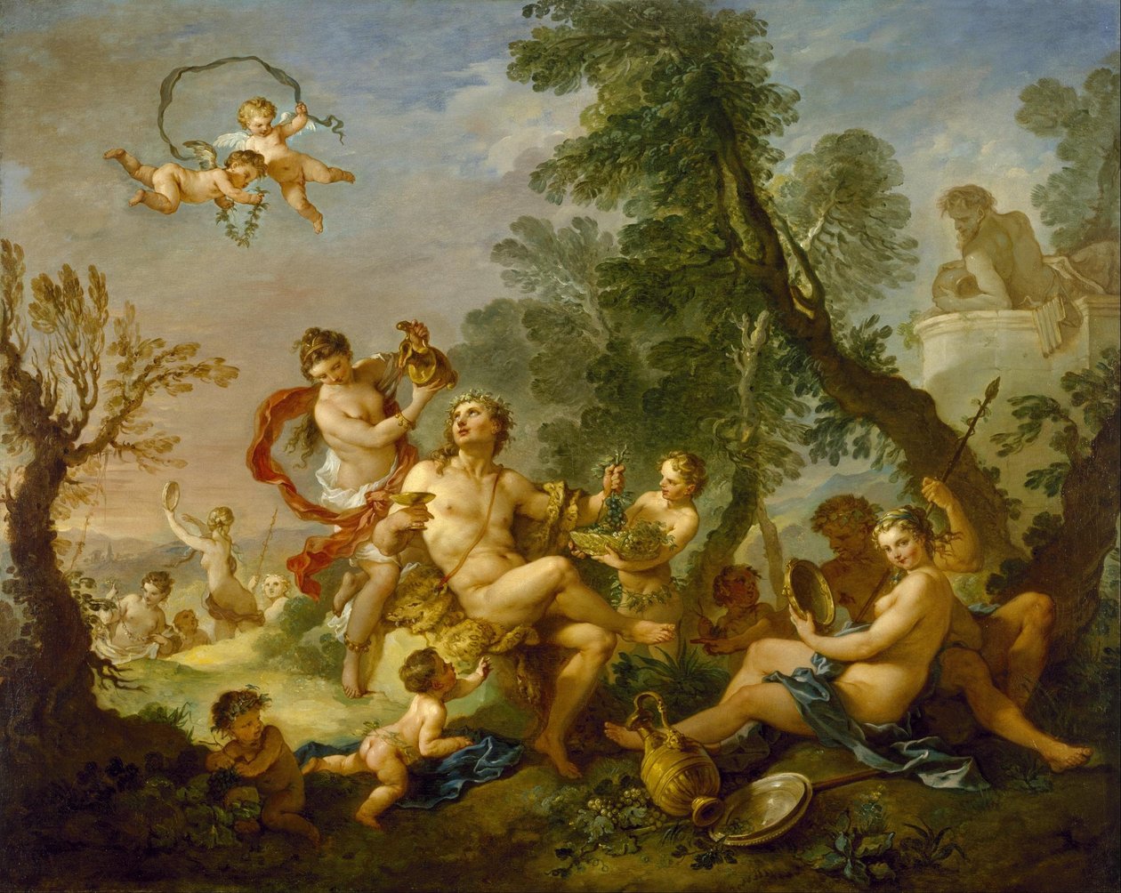 Bacchanale - Charles Joseph Natoire