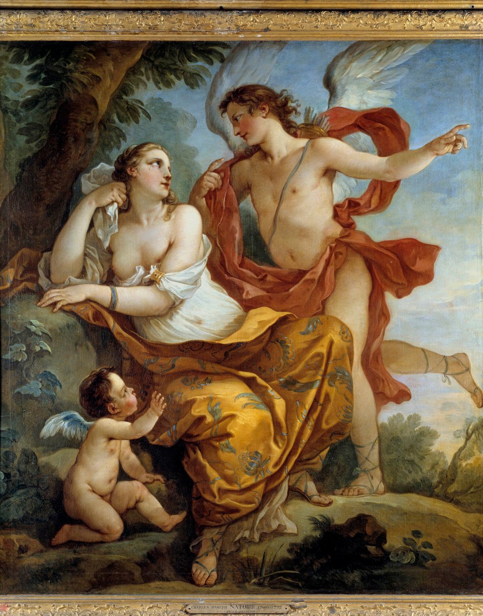 Calypso écoutant les conseils de l