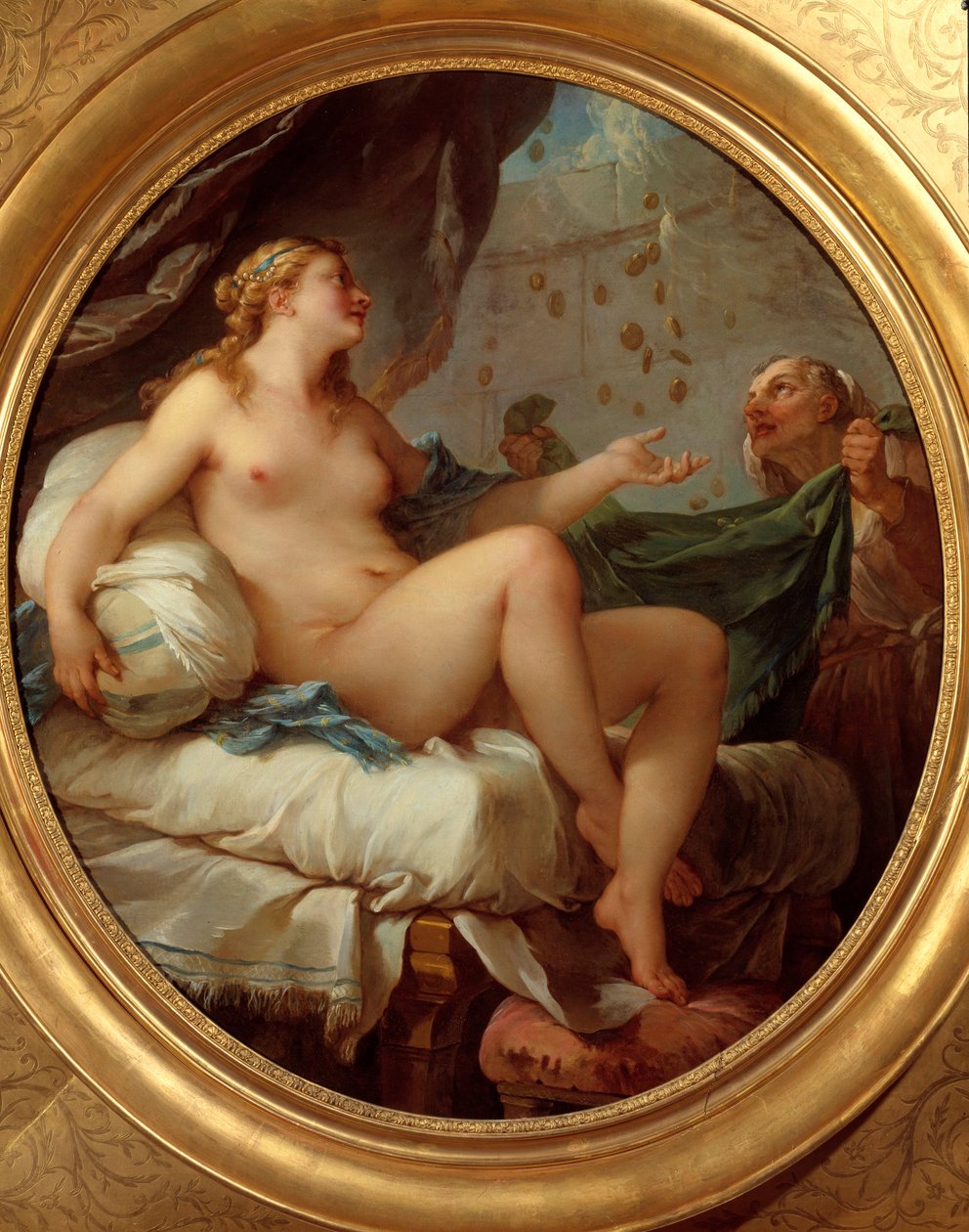 Danaé recevant la pluie d