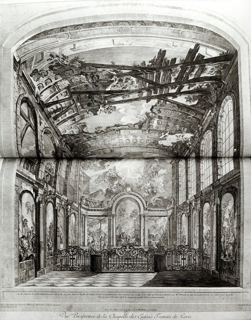 Décoration de la chapelle de l
