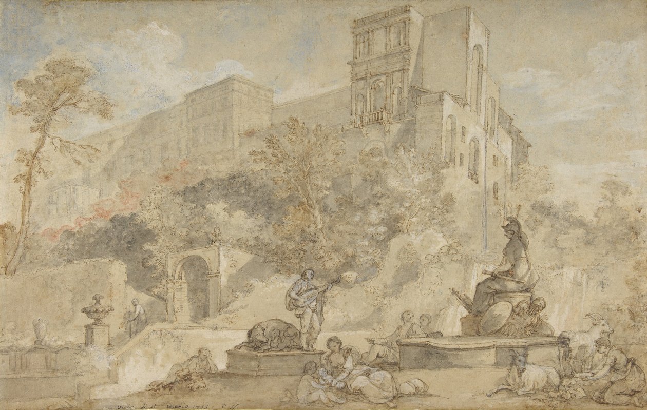 La Fontaine de Rome à la Villa d