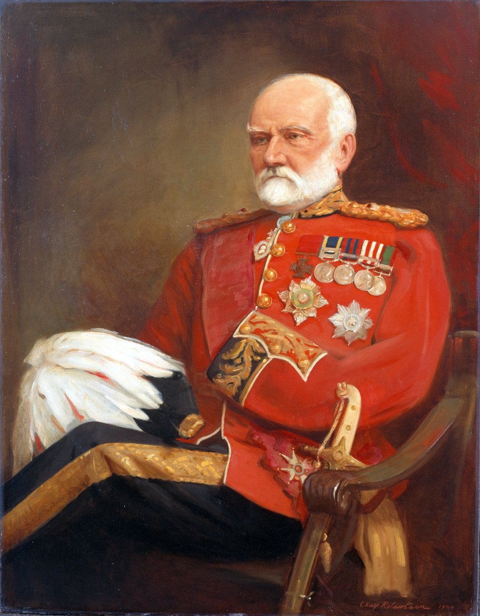 Général Sir Samuel James Browne VC, GCB, KCSI - Charles Kay Robertson