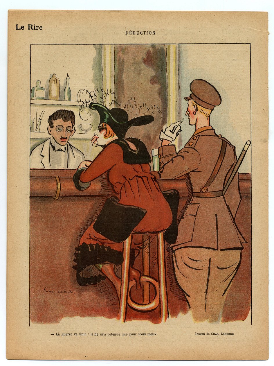 Le rire rouge, satirique en couleurs - Charles Laborde