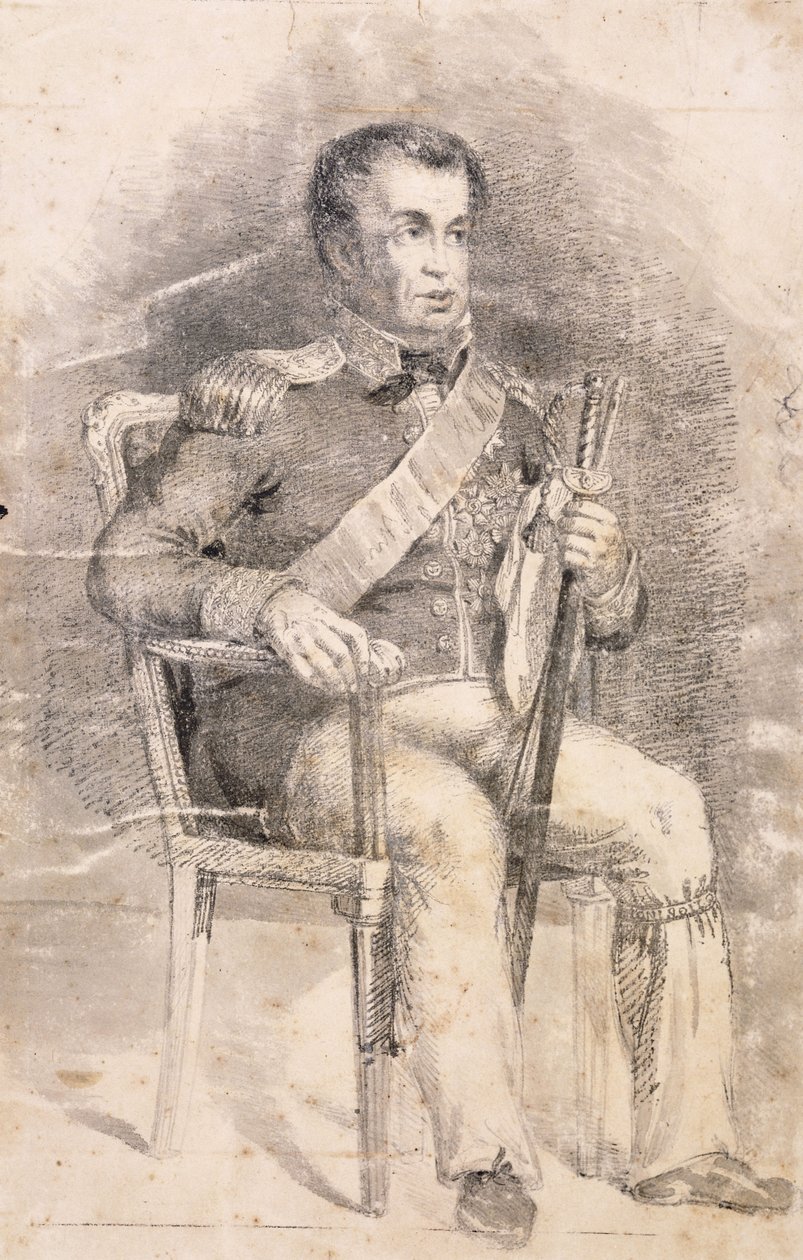 Portrait de Dom Joao VI, vers 1825-6 - Charles Landseer