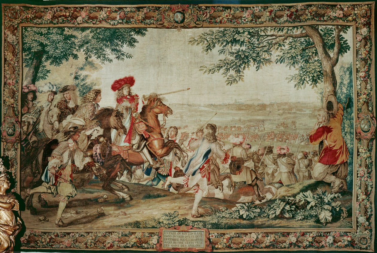 Entrée de Louis XIV à Dunkerque ... - Charles Le Brun