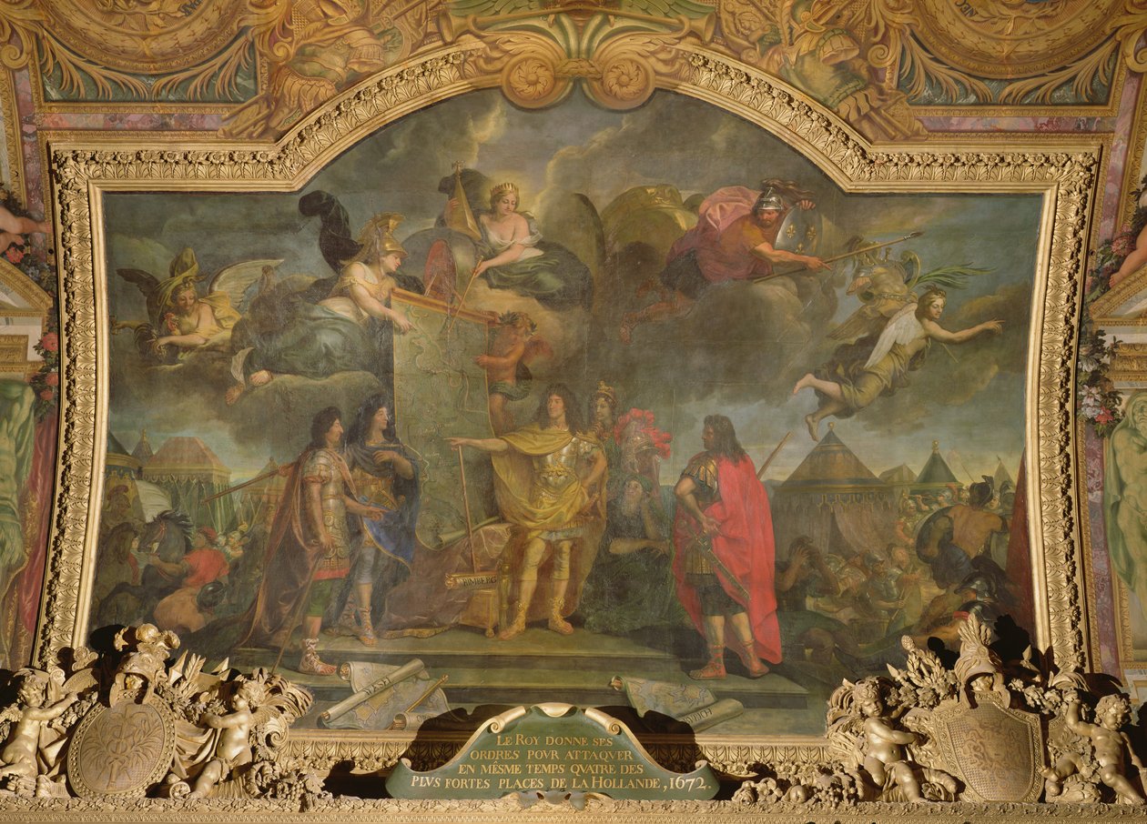 Le roi Louis XIV (1638-1715) donne l