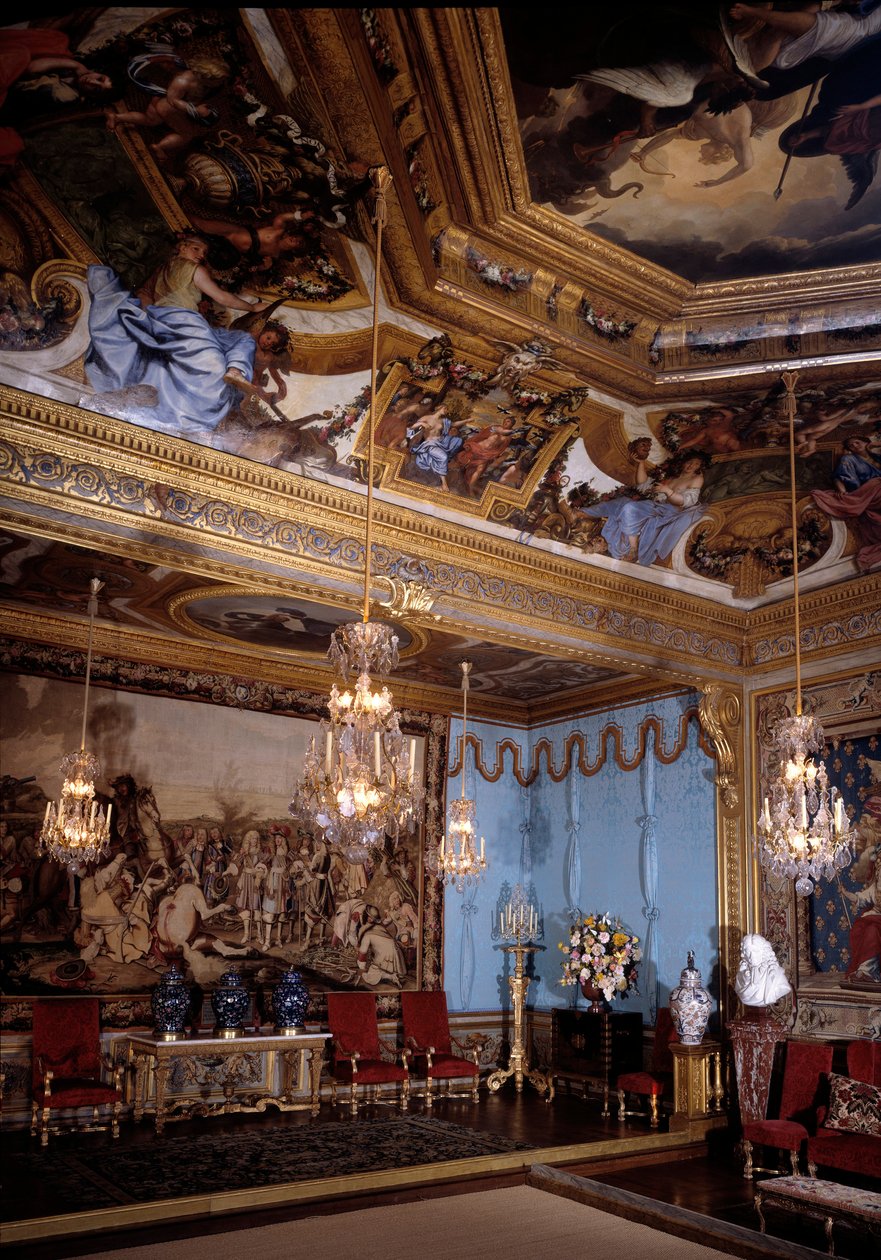 Le salon des muses, château de Vaux-le-Vicomte - Charles Le Brun