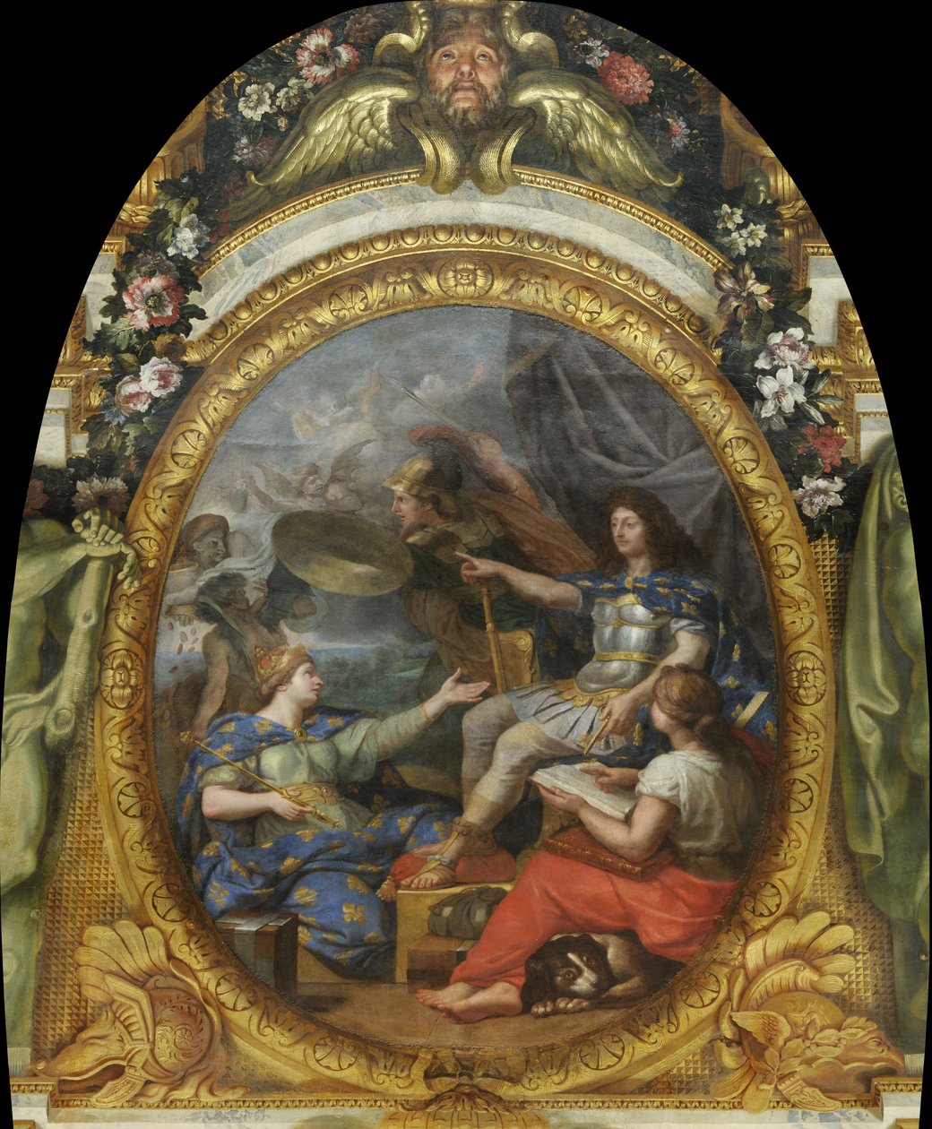Ordre rétabli dans les finances du royaume, 1662 - Charles Le Brun
