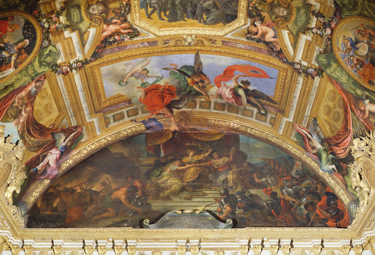 L'alliance de l'Allemagne et de l'Espagne avec la Hollande, 1672 ...
