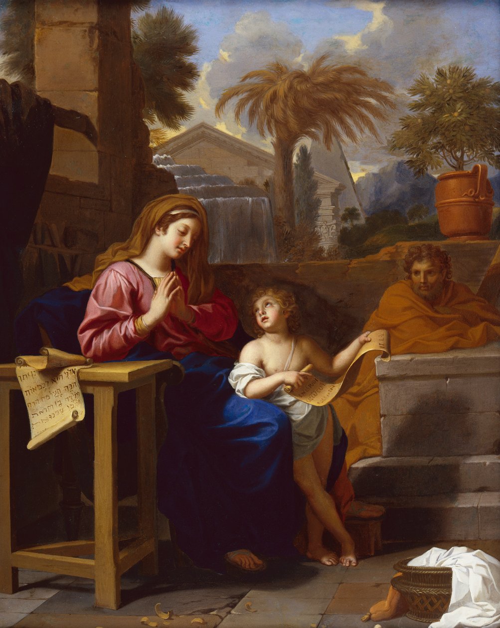 La Sainte Famille en Égypte avec l