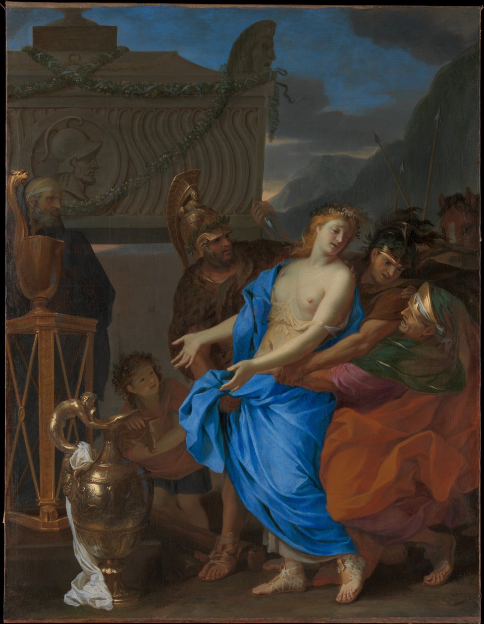 Le sacrifice de Polyxène - Charles Le Brun