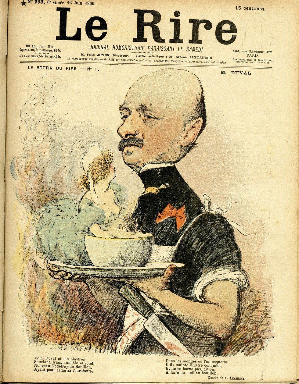 Illustration de Charles Léandre pour la couverture de Le Rire - Charles Leandre