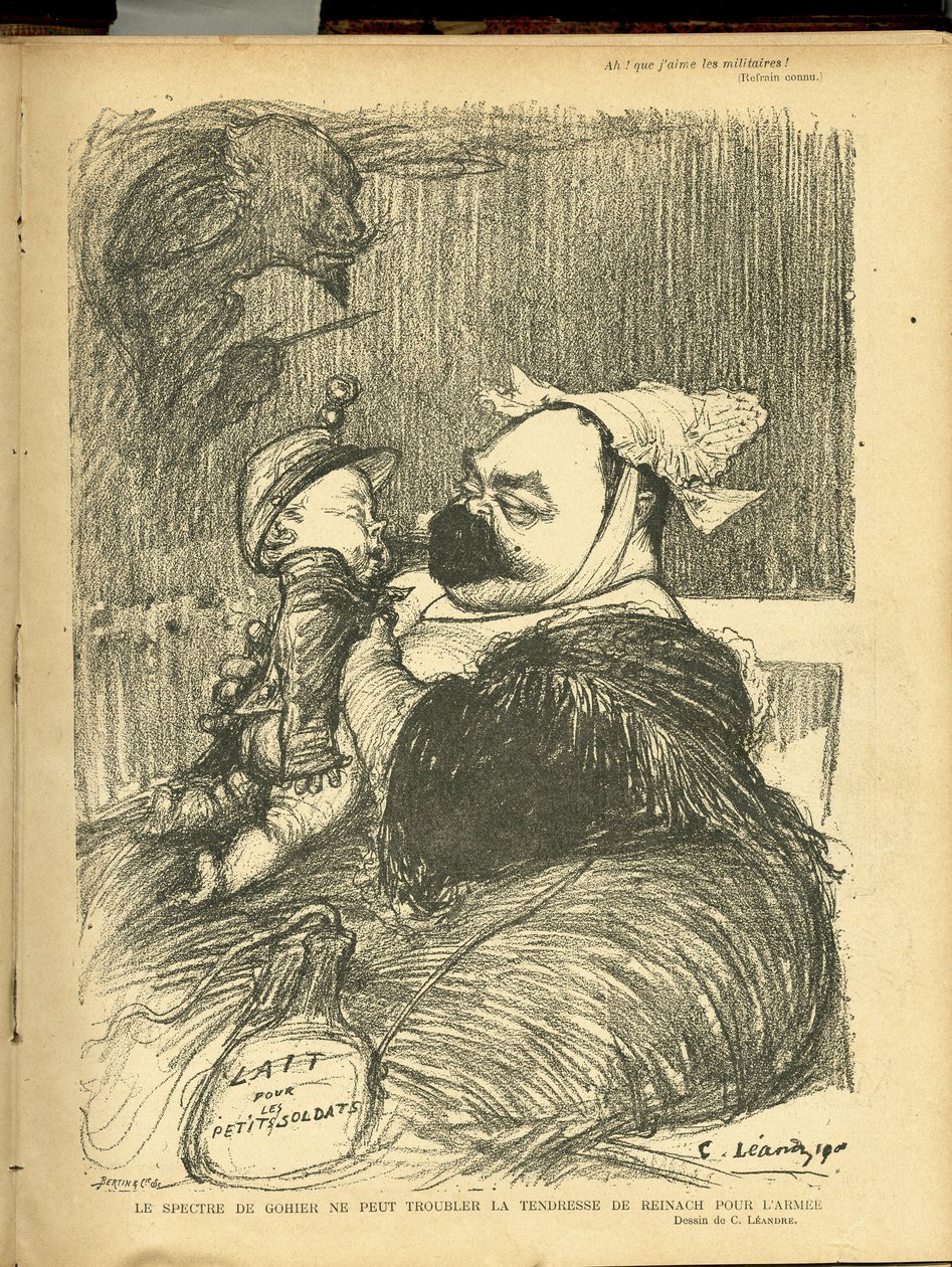 Illustration de Charles Leandre (1862-1934) dans Le Lire - Charles Leandre