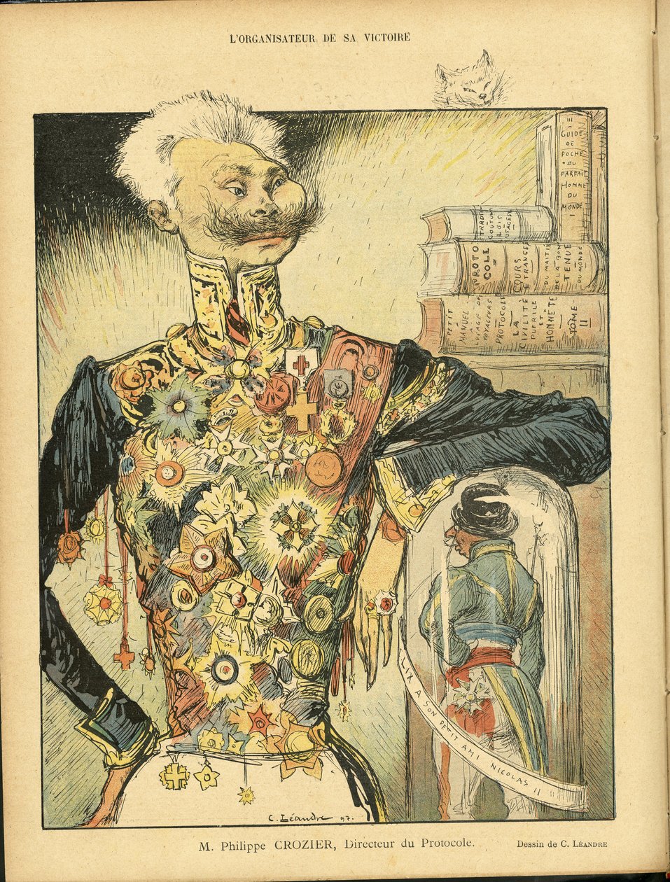 Illustration de Charles Léandre (1862-1934) dans Le Rire - Charles Leandre