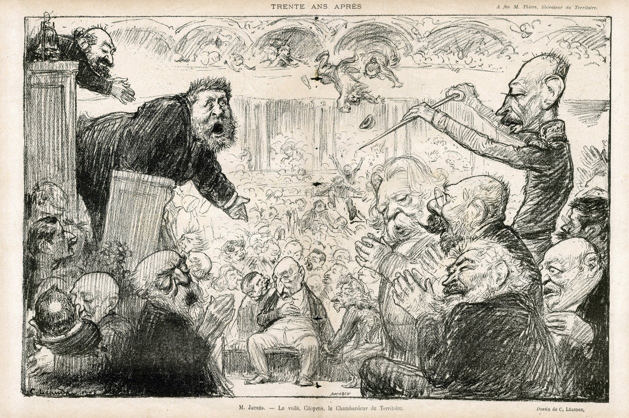 Illustration de Charles Léandre (1862-1934) dans Le Rire - Charles Leandre