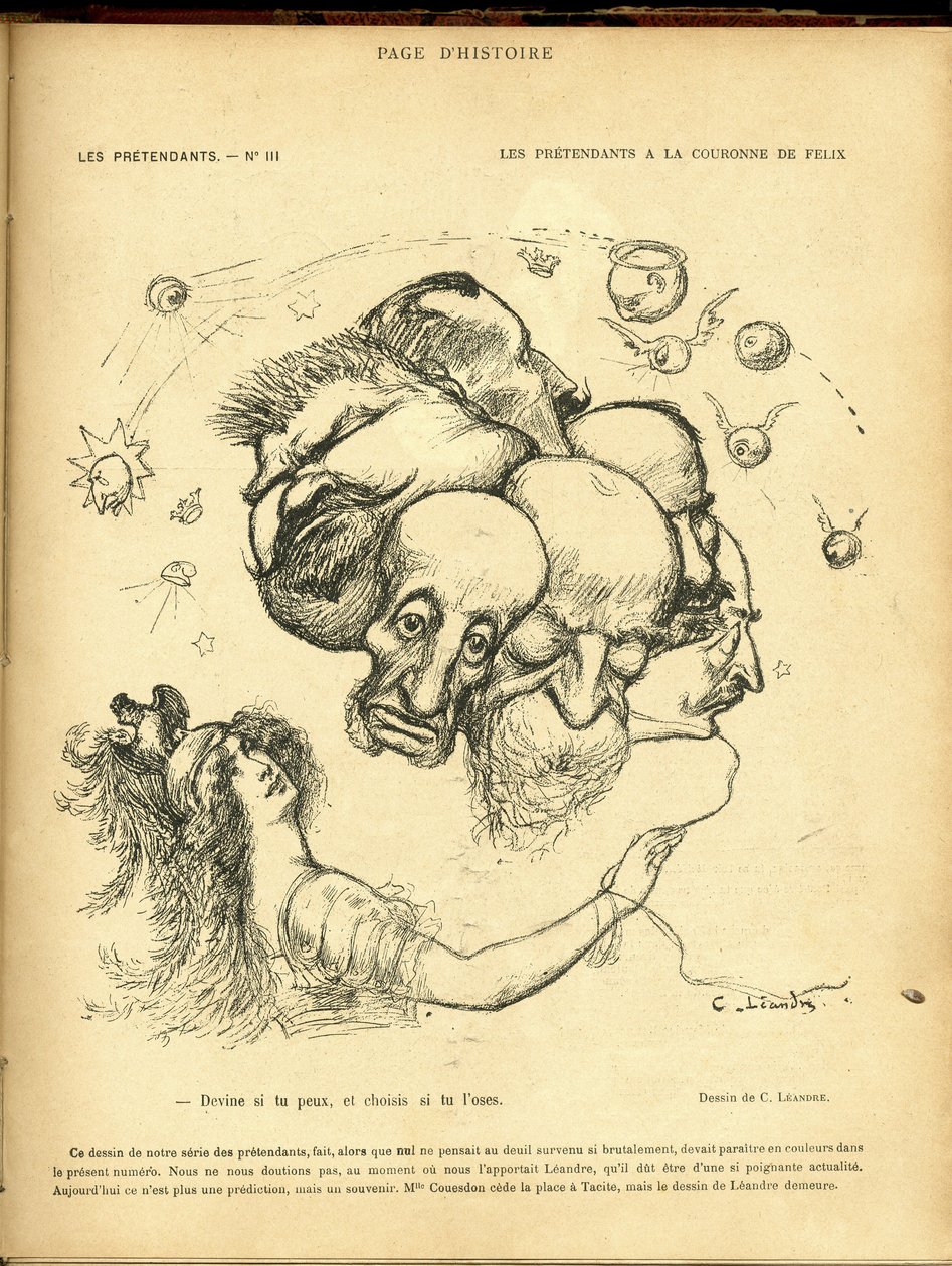 Illustration de Charles Léandre (1862-1934) dans Le Rire - Charles Leandre