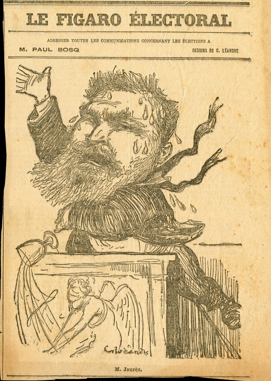 Le Figaro, Satirique en N&B - Charles Leandre