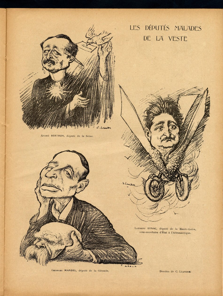 Le Rire, Satirique en Couleurs - Charles Leandre