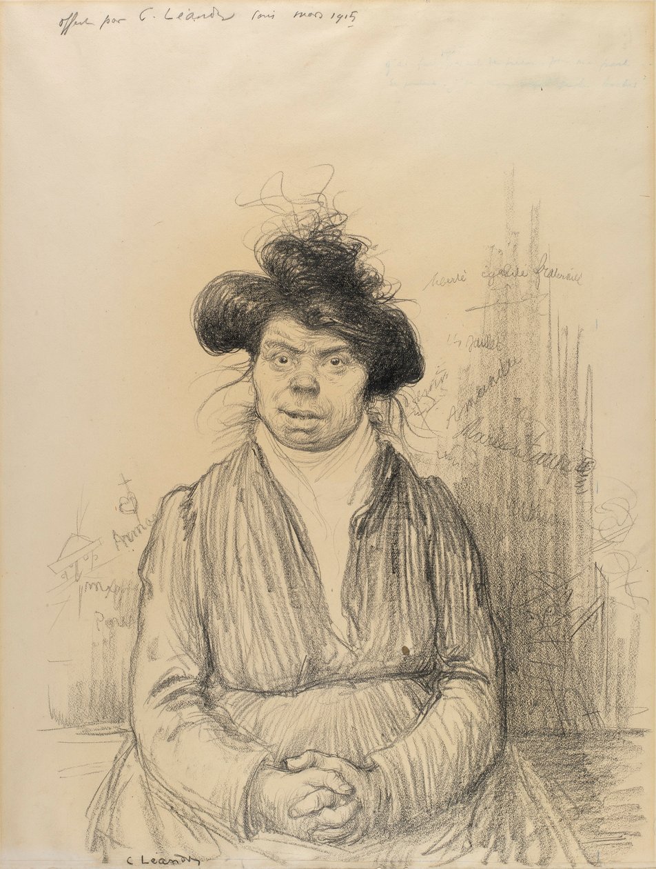 Femme paysanne - Charles Lucien Leandre