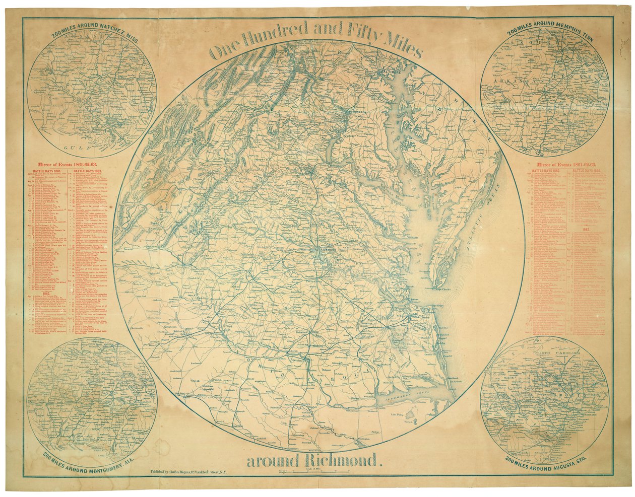 Cent cinquante miles autour de Richmond - Charles Magnus