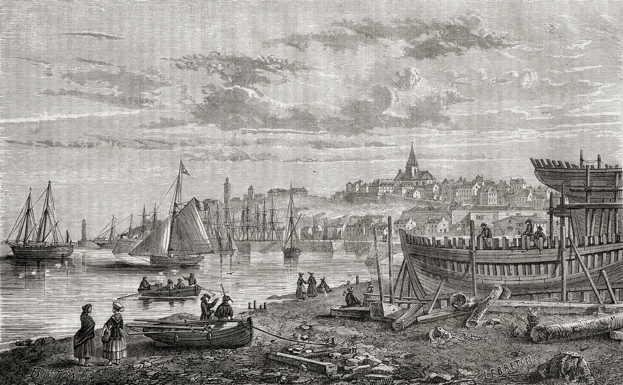 Granville, France, au XVIIIe siècle, de 