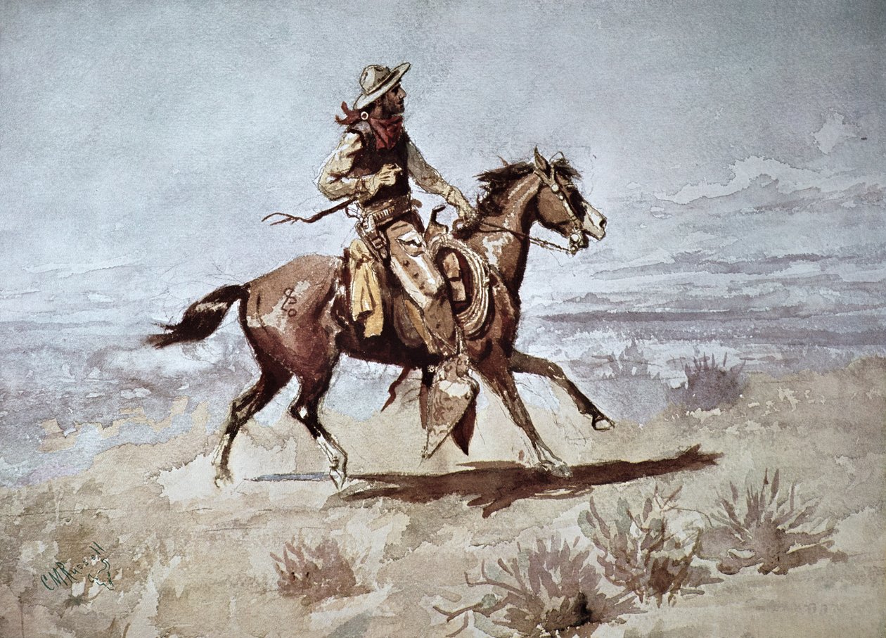 Pêcheurs - Charles Marion Russell