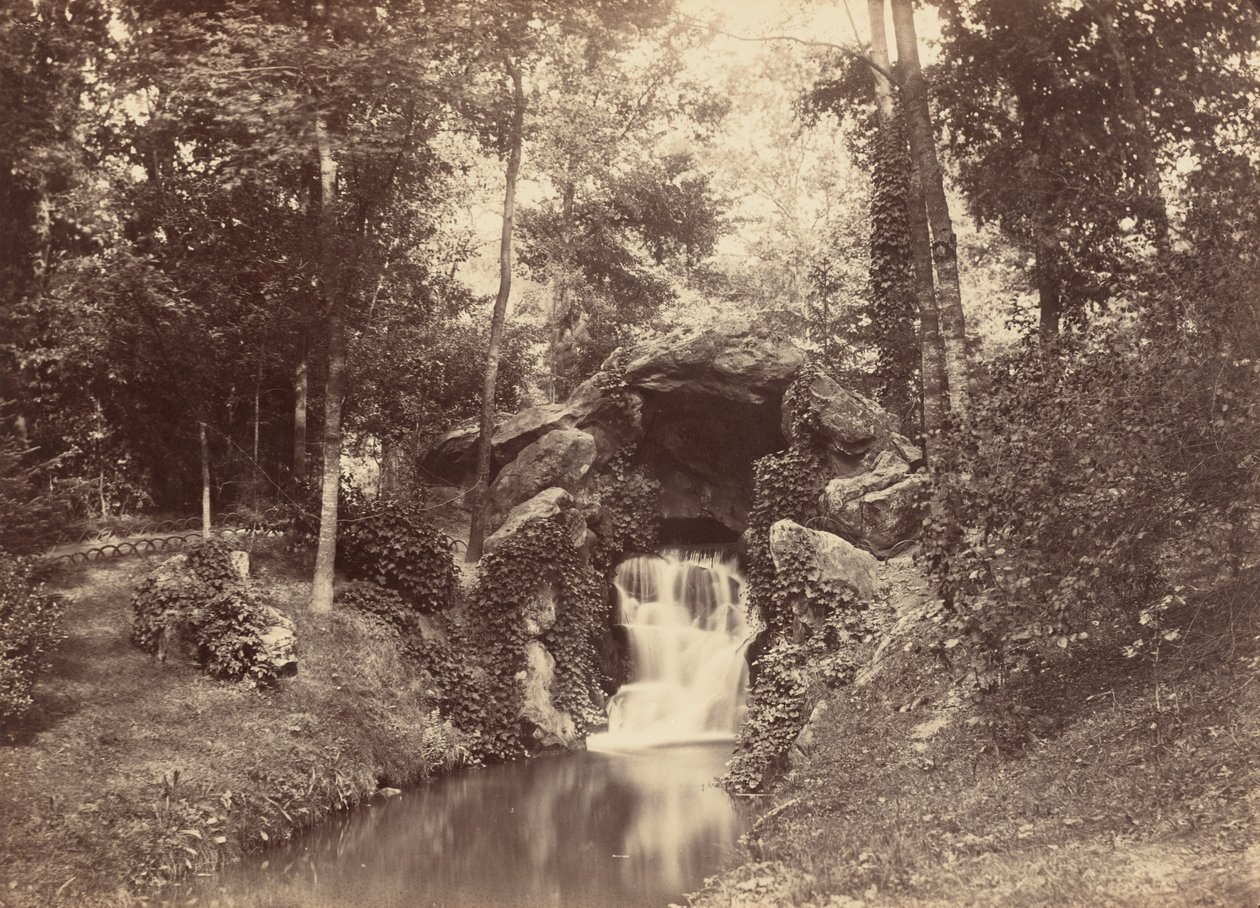 Grotte, Mare aux Biches, bois de Boulogne - Charles Marville