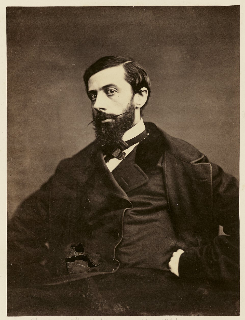 Portrait de Charles-Théodule Devéria - Charles Marville