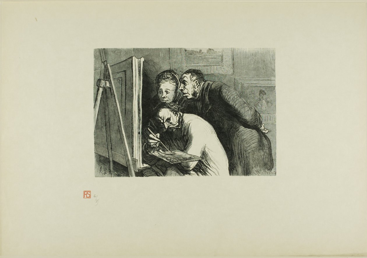 Peintre et le bourgeois - Charles Maurand