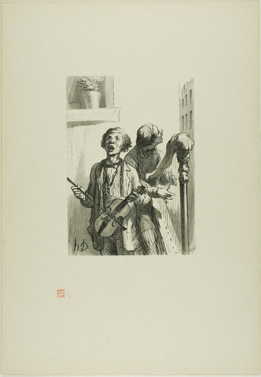 Les Chanteurs de Rue - Charles Maurand