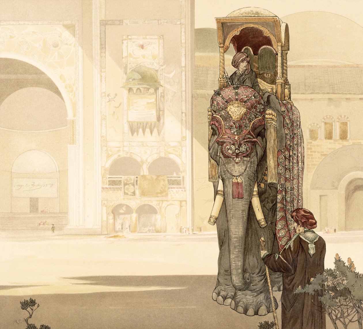 Éléphant cérémonial, du 