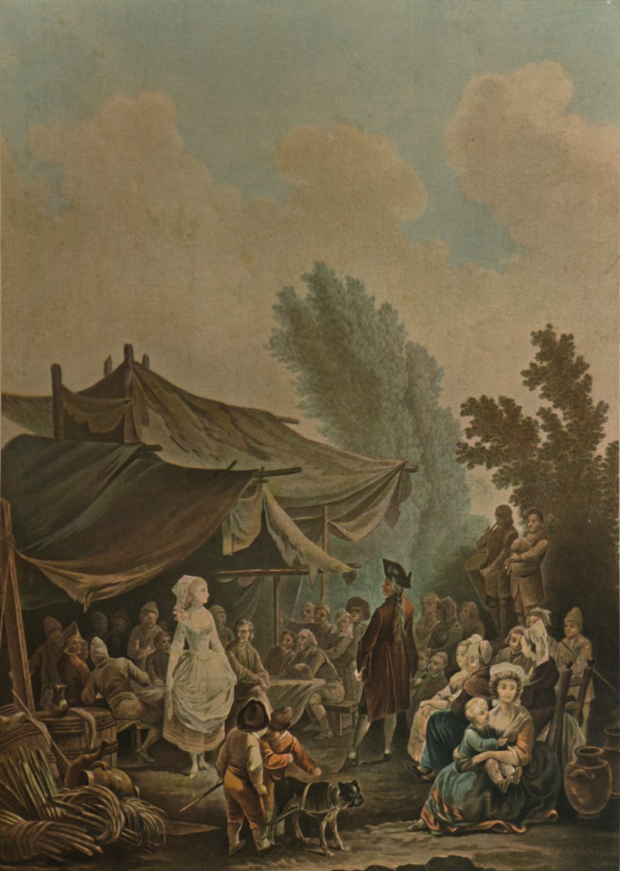La Noce De Village - Charles Melchior Descourtis