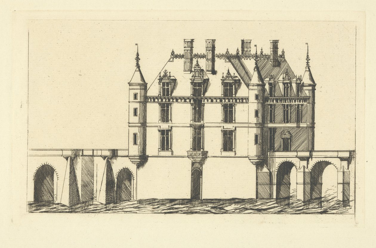 Chateau de Chenonceau - Charles Meryon