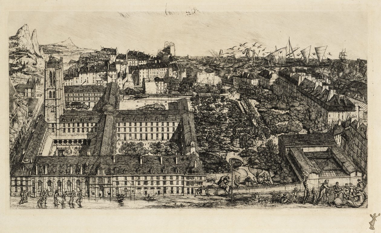 Collège Henri IV (Lycée Napoléon) - Charles Meryon
