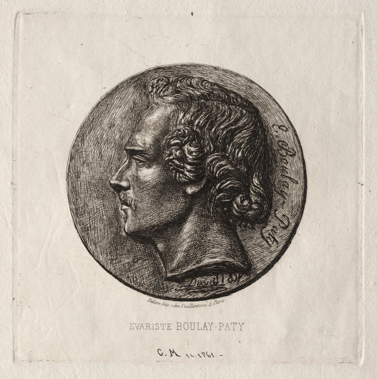 Évariste Boulay-Paty ; un poète - Charles Meryon