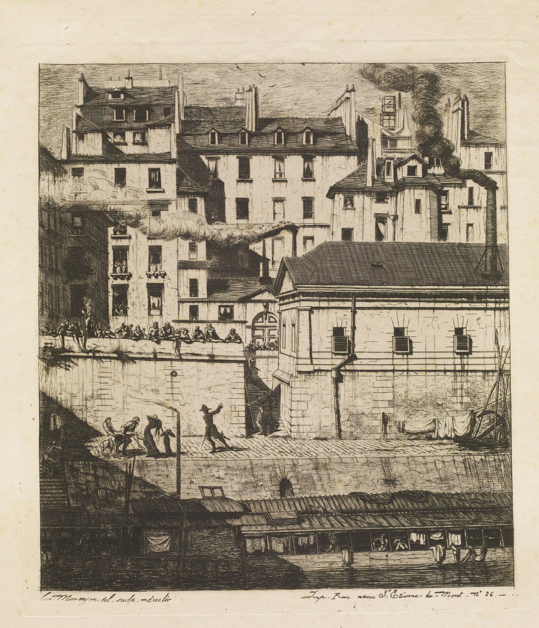 La Morgue - Charles Meryon