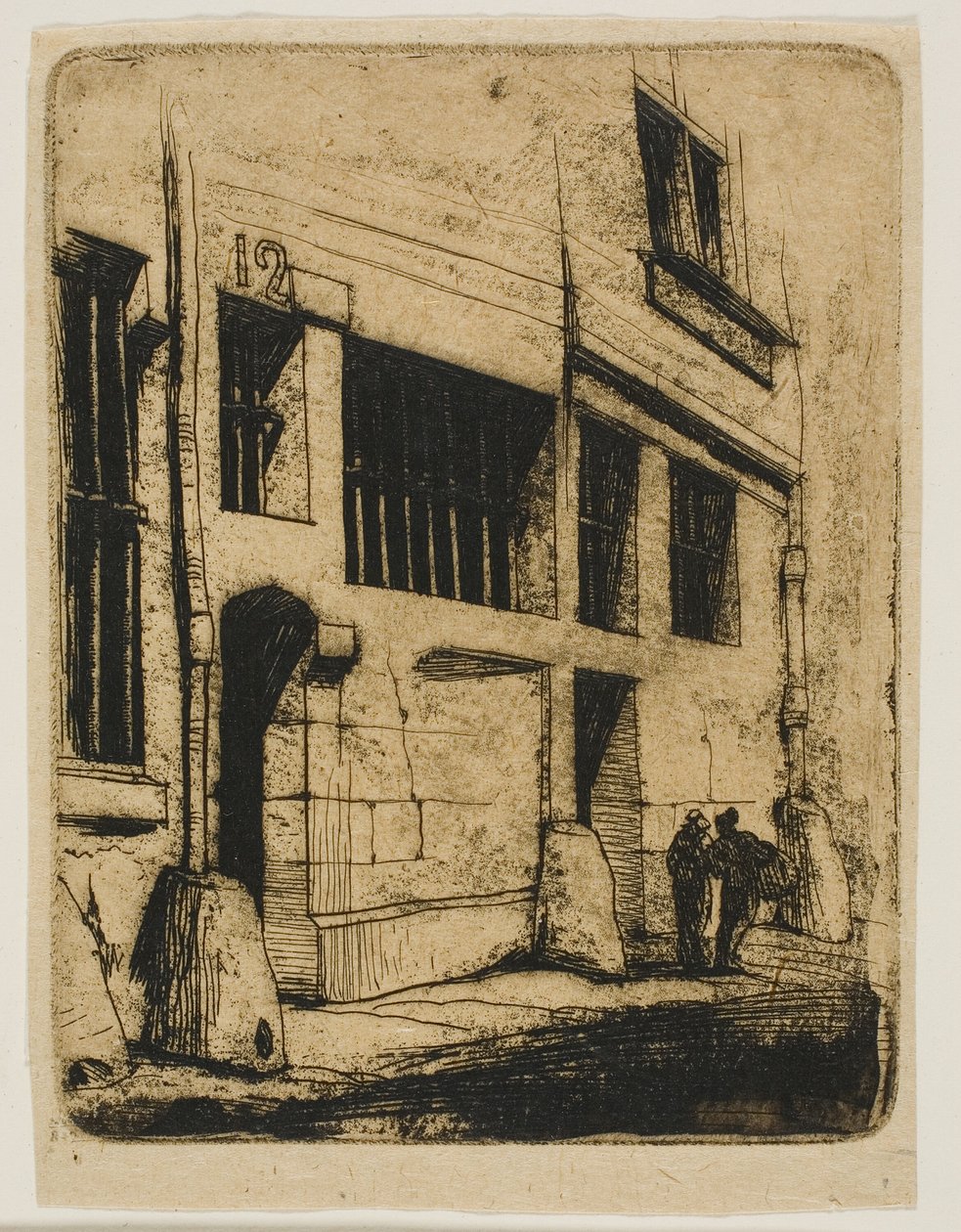 La rue des Mauvais Garçons - Charles Meryon
