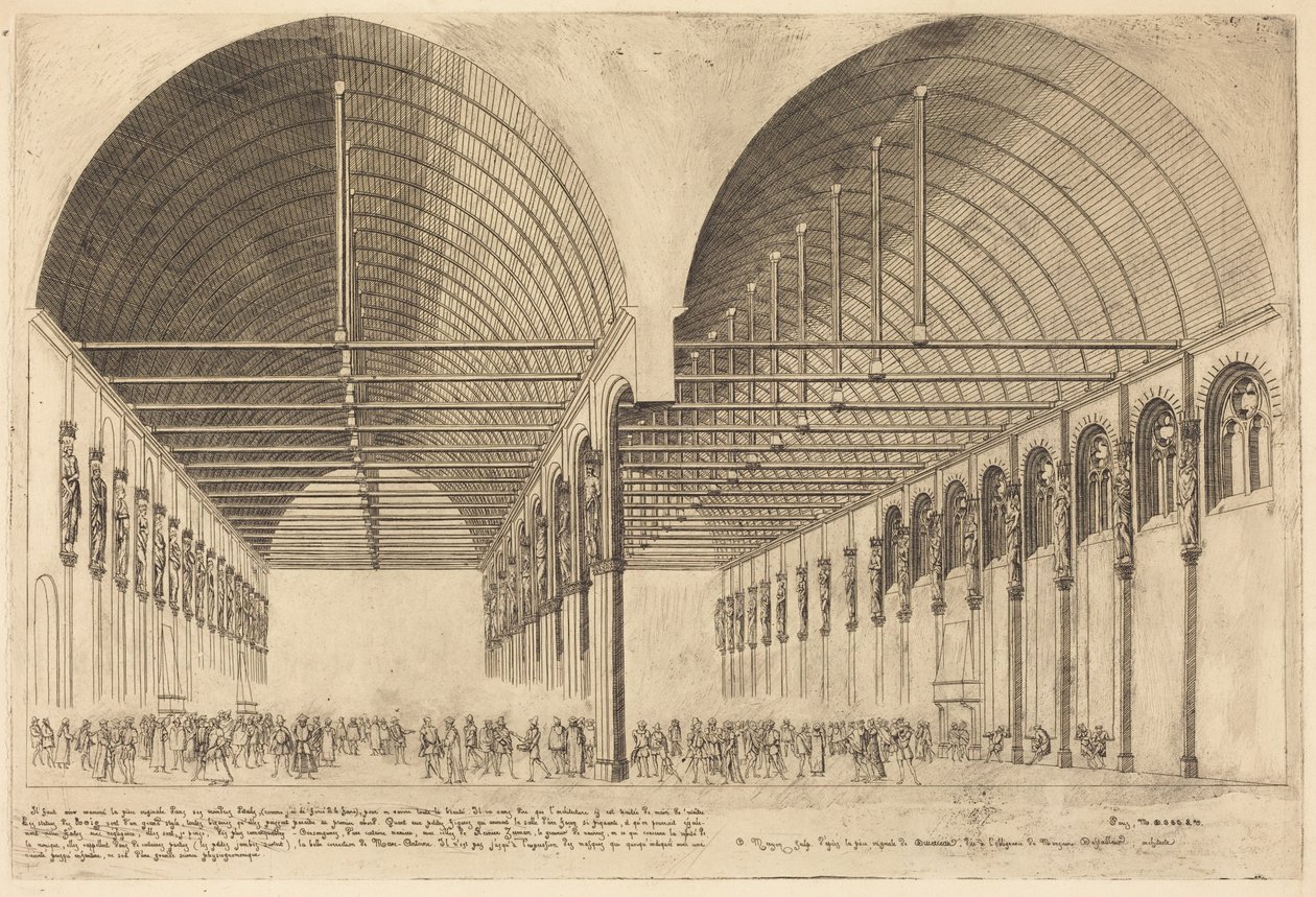 La salle des pas-perdus à l