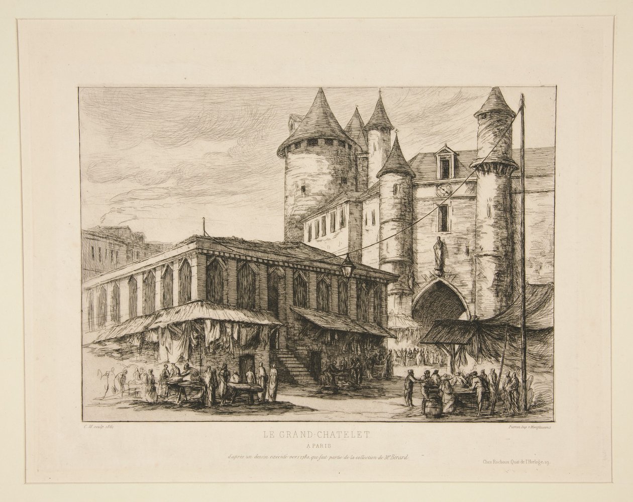 Le Grand Châtelet [vers 1780 d