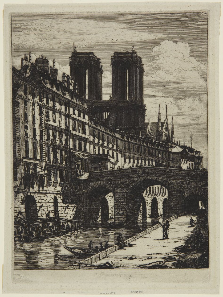 Le Petit Pont - Charles Meryon