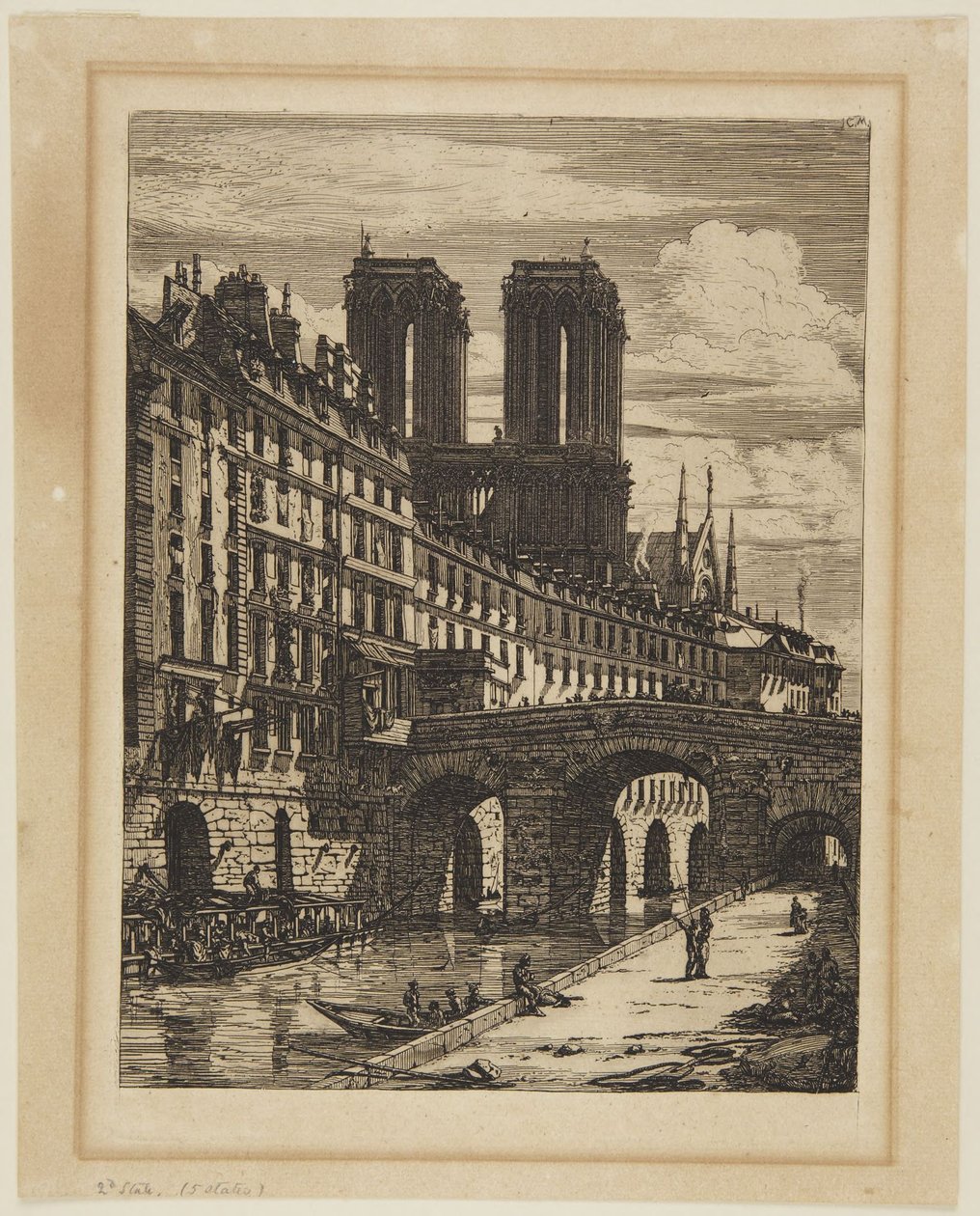 Le Petit Pont - Charles Meryon