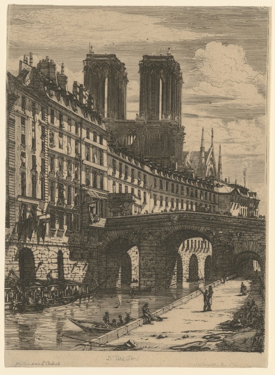 Le Petit Pont - Charles Meryon